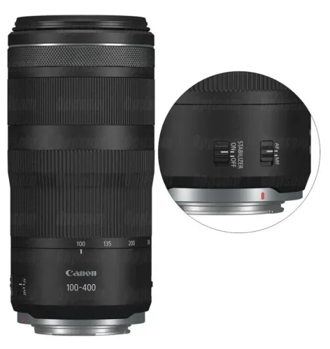 Lente Canon 100-400mm RF