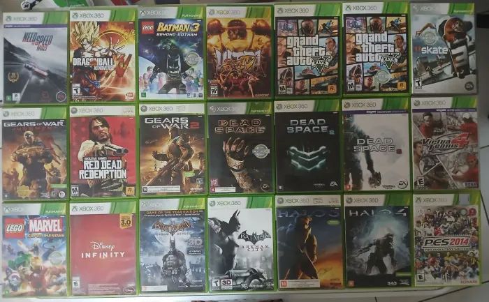 Jogos de Xbox 360 a partir de 35 Reais