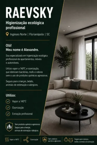 Limpeza de sofás e colchões
