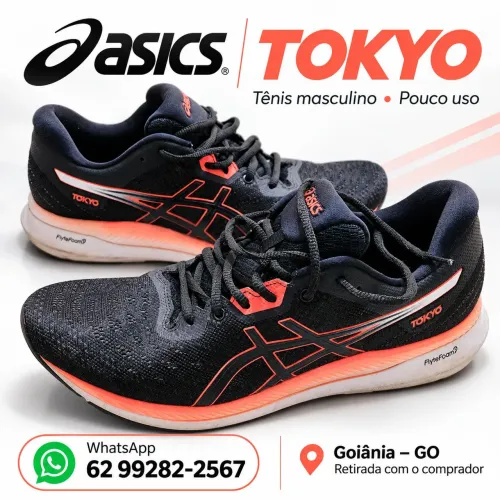 Tenis Asics Tokio 42 masculino super confortável e bem novo