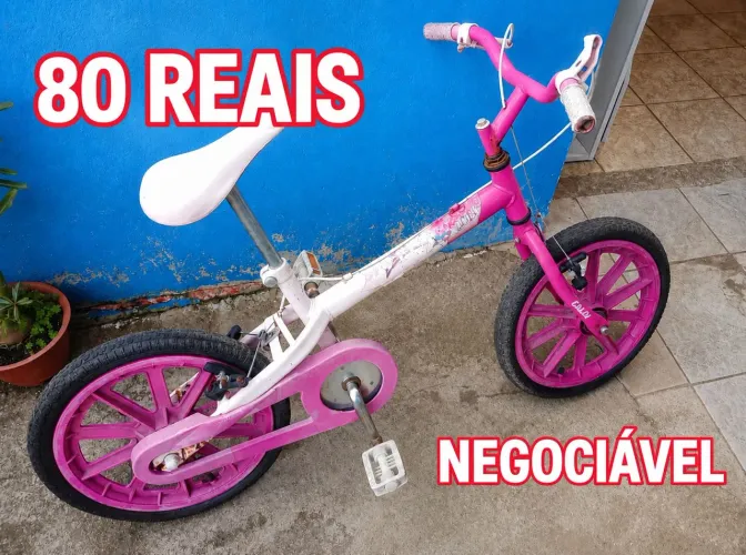 Bicicleta Caloi infantil 