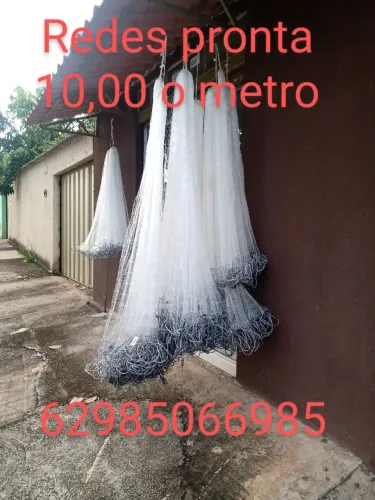 Redes de pesca 10,00 o metro 