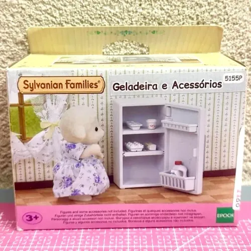 Geladeira e acessórios - Sylvanian Families Epoch