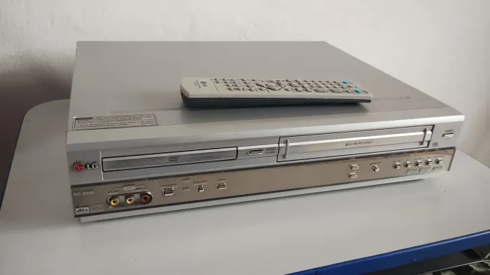 DVD combo VHS LG completo 