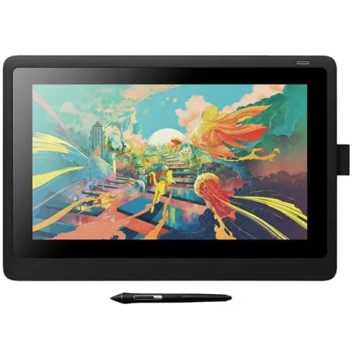 Mesa Digitalizadora Com Tela, Display Interativo Profissional Wacom Cintiq DTK1660 16? Ful