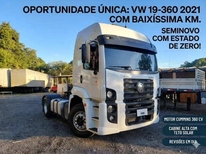 Vw 19-360 MUITO NOVO E BAIXO KM.
