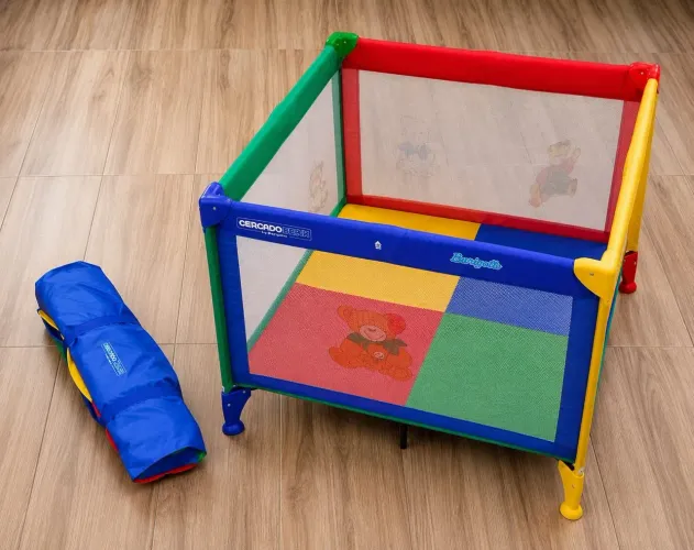 Cercado para bebê berço portátil Burigotto