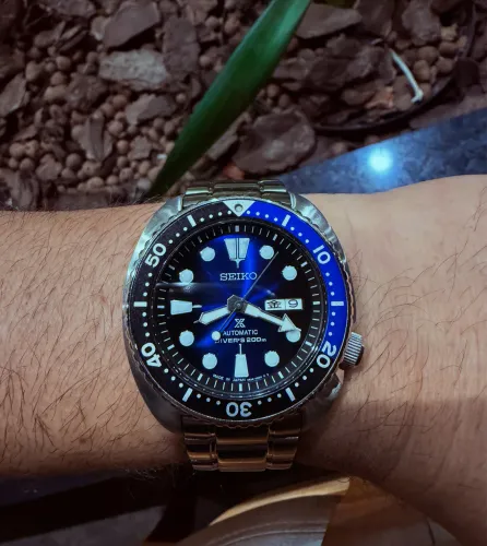 Relógio SEIKO Turtle JDM SBDY013 Batman