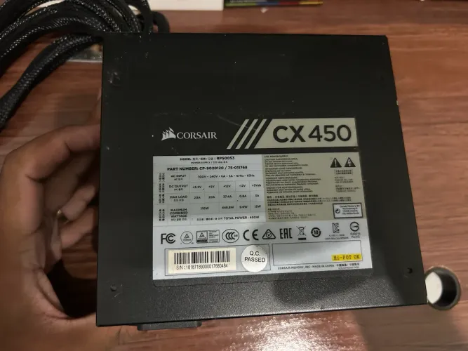 Fonte Corsair 450w