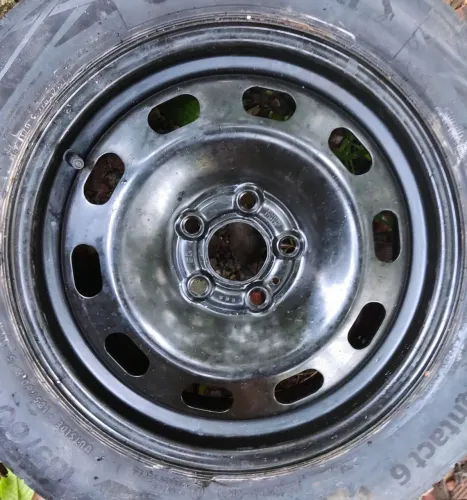 Roda de ferro Volkswagen aro 15 Original 5 furos nova