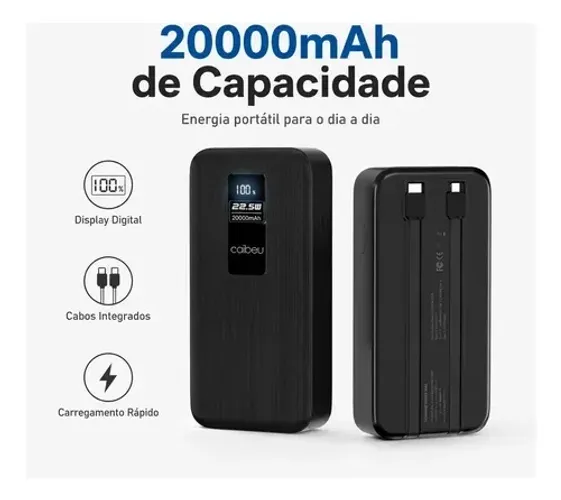 Bateria portátil Coibeu 20.000mah