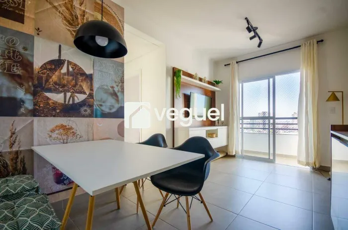Apartamento mobiliado de 58m² com 2 quartos, sendo 1 suíte para alugar no bairro Vila Itap
