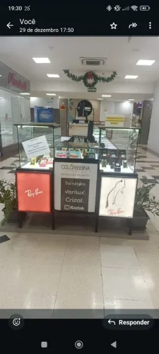 Quiosque de óculos