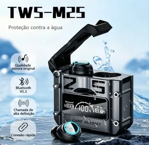 Fone bluetooth M25