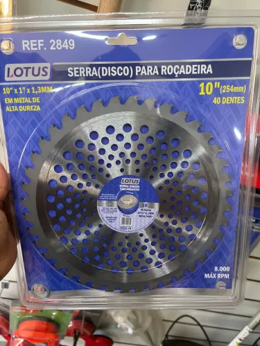 Disco de videa para roçadeira