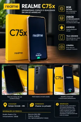 Realme C75x