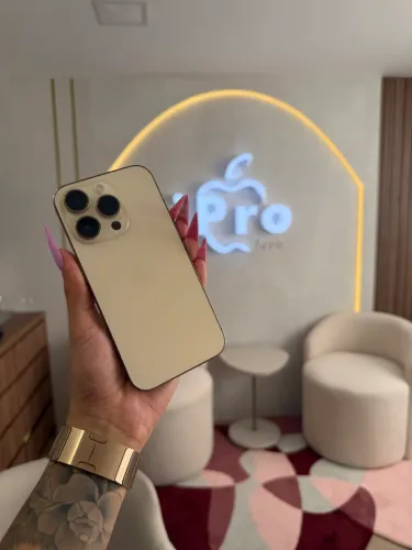 iPhone 14 Pro 256gb Gold IMPECÁVEL 
