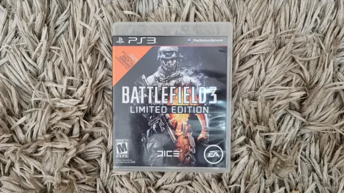 BATTLEFIELD 3 LIMITED EDITION PS3 COM CAIXA E MANUAL