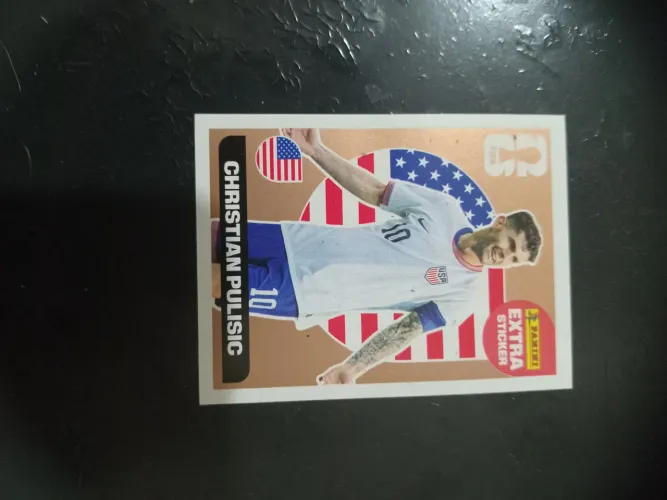 Figurinha pulisic bronze