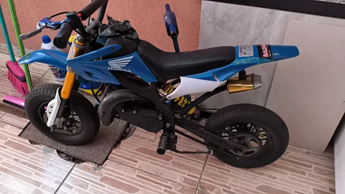Moto a gasolina infantil 