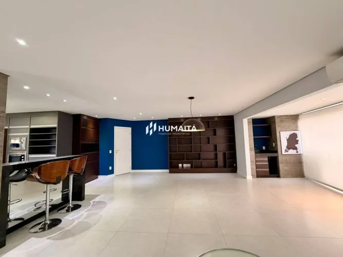 Apartamento com 2 dormitórios para alugar no Edf. Marc Chagall, 129 m² por R$ 5.800/mês -