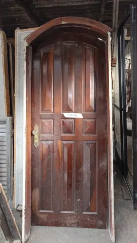 PORTA MADEIRA EM ARCO MACIÇA 210 x 80