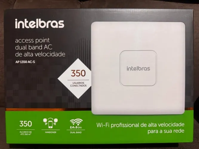 Roteador Access Point Corporativo AP 1350 AC-S Branco Intelbras