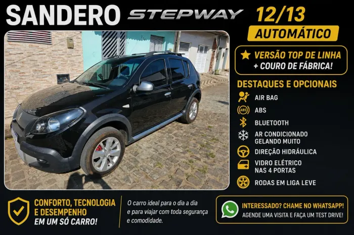 Renault Sandero Stepway Hi-flex 1.6 16V 5P Aut. 2013