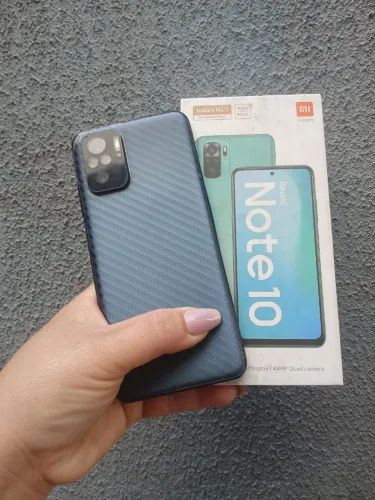 Xaiomi note 10 128gb 8 de ram biometria na caixa
