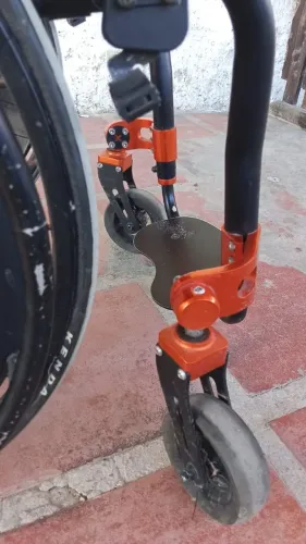 Cadeira de rodas monobloco ortomobil xtreme