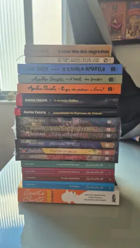 Coleção de livros Agatha Christie 