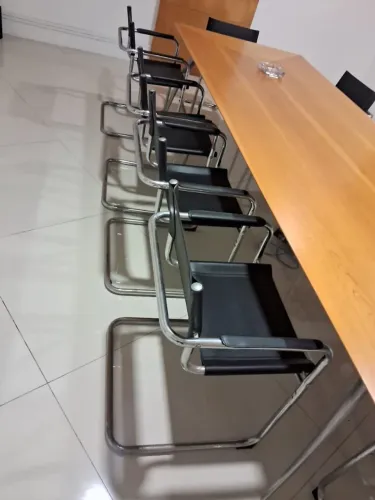Mesa alto padrão, madeira, altíssima qualidade, 3 metros.