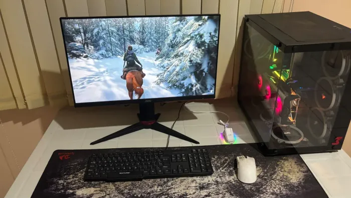 PC Gamer com Ryzen 7 5800X3D + RX 6900XT 16Gb Vram Nitro+ e 16GB RAM