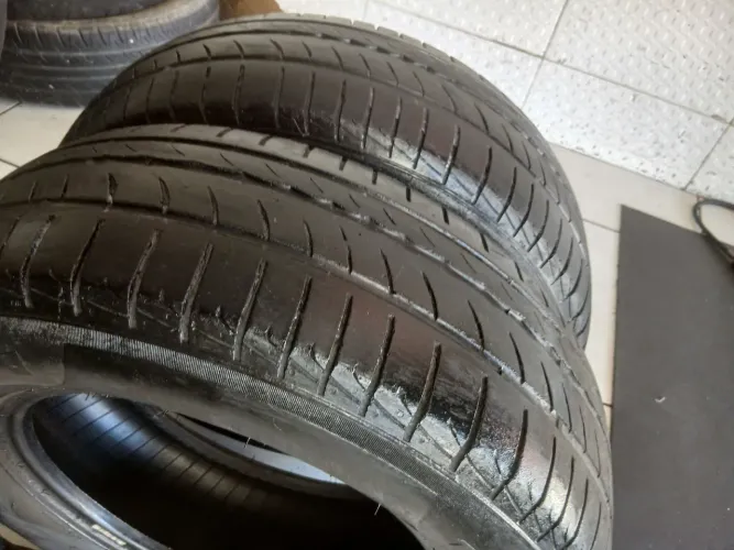 2 PNEUS 185/70R14 MEIA VIDA, MARCA PIRELLI CINTURATO P1<br>Servico - 120,00<br>Total- 295,00