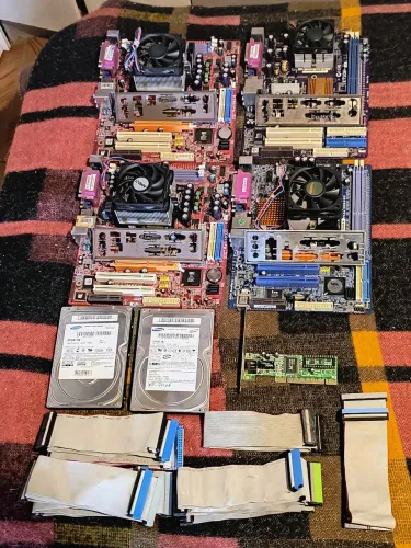 Lote de placas mãe DDR400