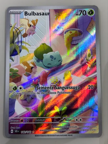 Carta Pokémon bulbasaur