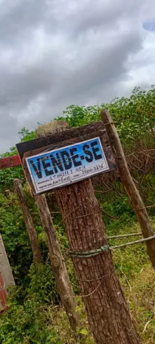 Terreno situado no povoado terra dura medindo 1 tarefa e meia