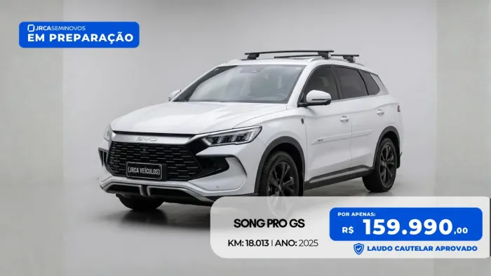 BYD Song Pro GS 1.5 16V Híbrido Aut. 2025