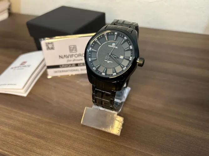 Relógio Masculino Naviforce - black