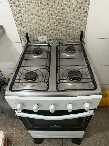 Fogão 4 bocas branco