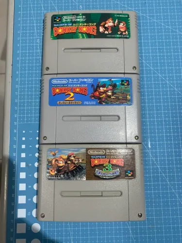 Tricologia donkey kong super Nintendo original