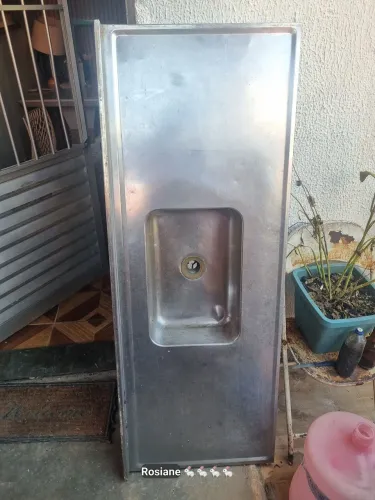 Vendo pia inox 1m e 1/5