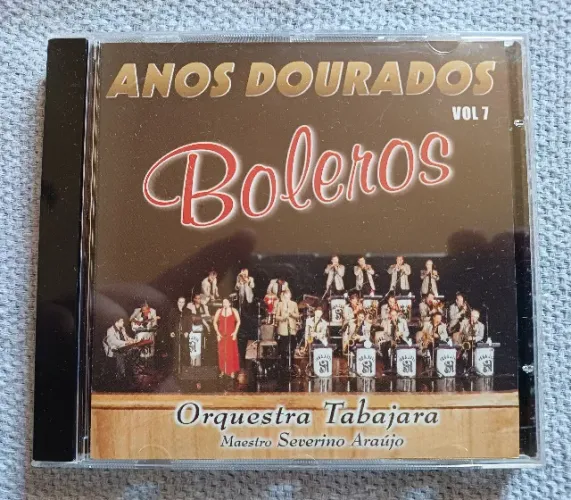 Cd Orquestra Tabajara - Anos Dourados Vol. 7 Boleros - Ótimo Estado