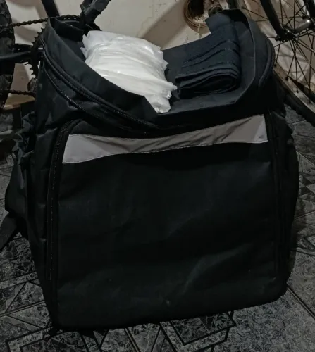 Bag preta grande 80 litros