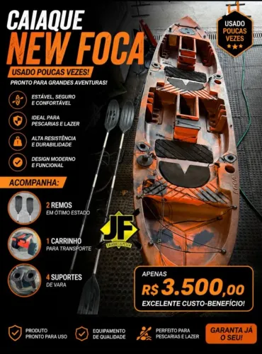 Caiaque New foca duplo