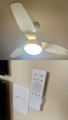 Ventilador de Teto Inverter Com Controle Remoto