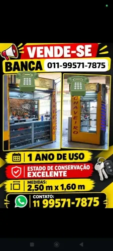 Vende-se banca