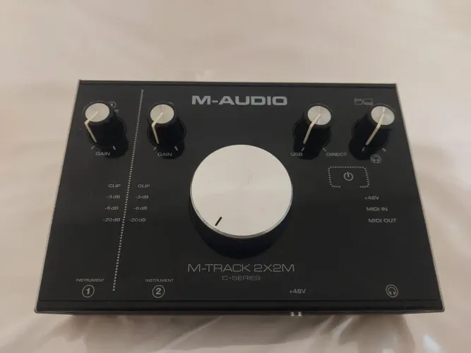interface de AUDIO M-AUDIO M-TRACK 2X2