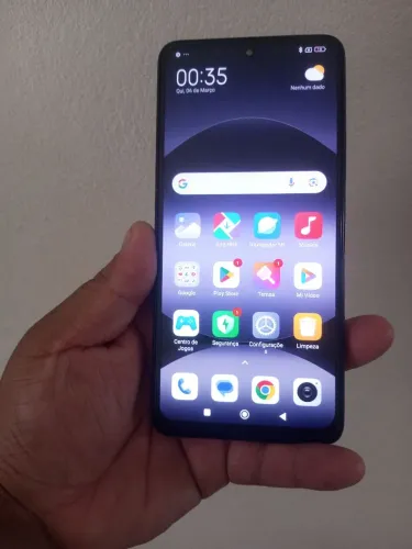 vendo celular Redmi note 14 256gb 12 ram com cabo do carregador