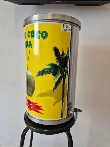 Resfriador Água de Coco Inox Serpentina Impecável